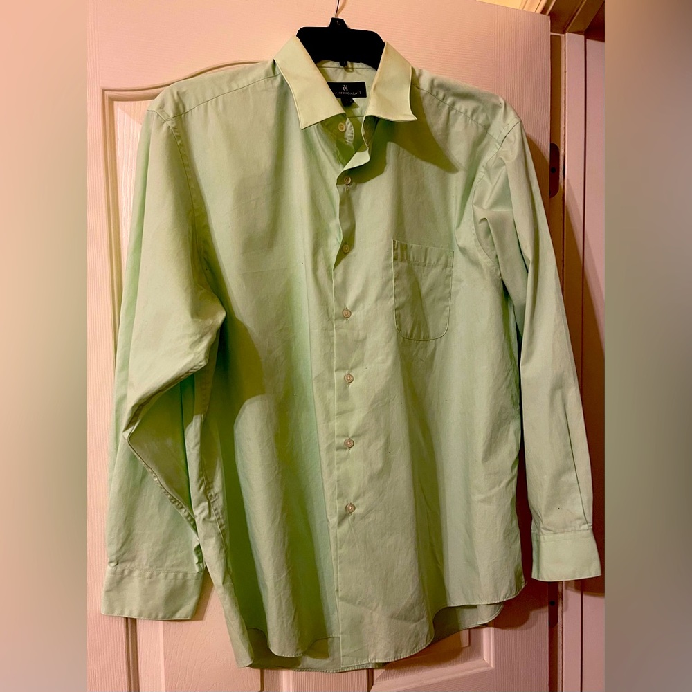 Beautiful Green! Valerie Garati size XL 17-171/2 34/35